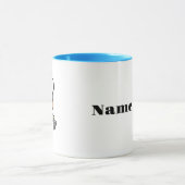 Mok voor middelgrote bruine-haarmannetjes-tennissp (Midden)