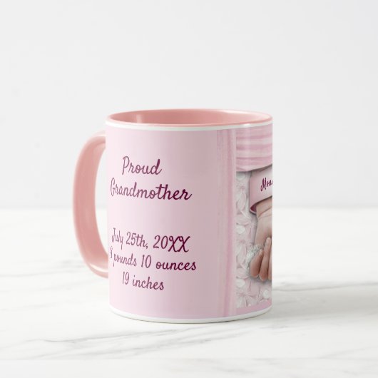 Mok voor moeder (aanpasbaar) (Voorkant links)