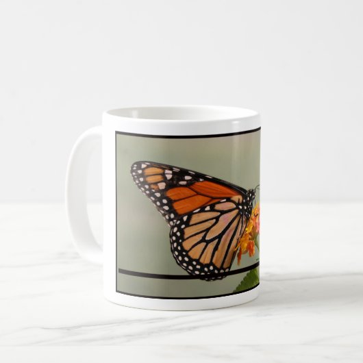 Mok voor monoarch koffie (Voorkant links)