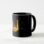 Mok voor moskee en maankoffie (Voorkant rechts)