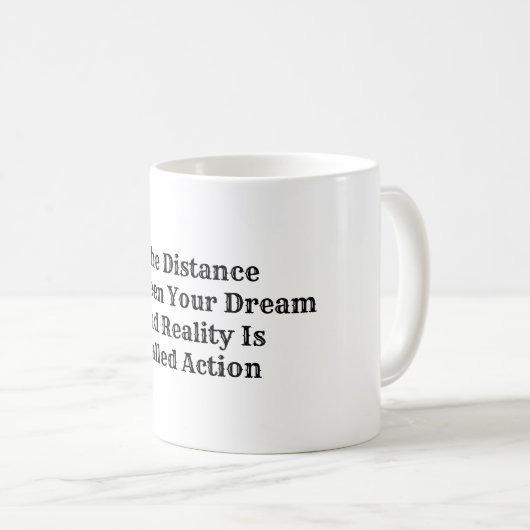 Mok voor motivatie prijsopgave (Voorkant rechts)