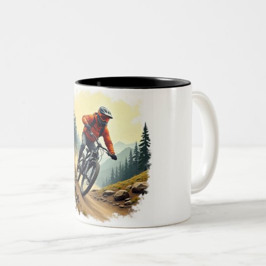 mok voor mountainbikers (Voorkant rechts)