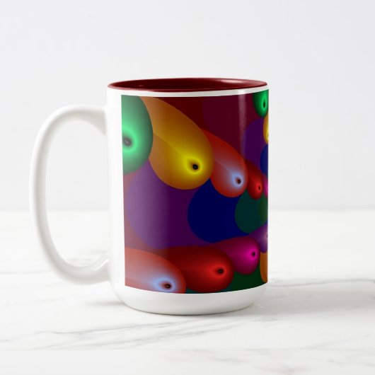 Mok voor multi-kleurenontwerp (Links)