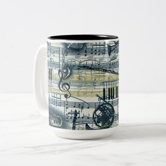 Mok voor  muziekblad (Voorkant links)