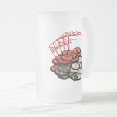 Mok voor nachtbier in pokerwild (Voorkant rechts)