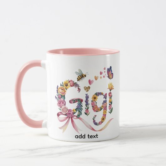 Mok voor Nana, Mimi, Gigi, Oma, Nonna, Grootmoeder (Links)