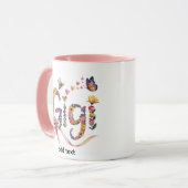 Mok voor Nana, Mimi, Gigi, Oma, Nonna, Grootmoeder (Voorkant links)