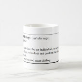 Mok voor niet-regs definitie (Center)