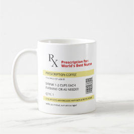 Mok voor novelty RX Coffee - Funny Prescription Co