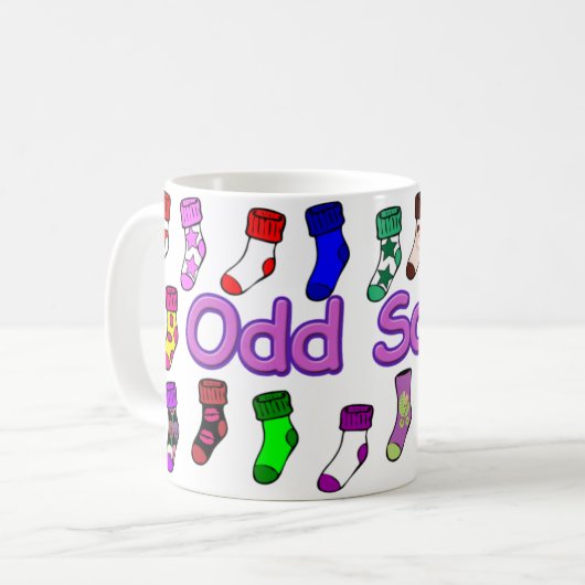 Mok voor Odd Socks (Voorkant links)