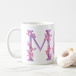 Mok voor orchidee schilderen van mam