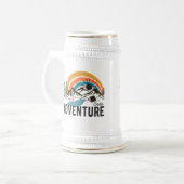 Mok voor outdoor/Camping Beer voor avontuurlijke o (Voorkant links)