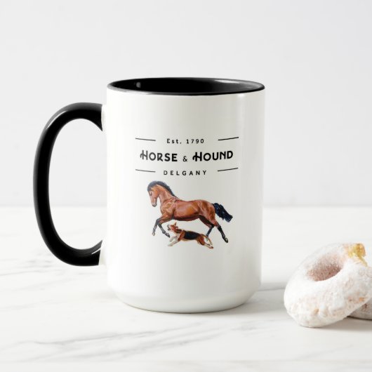 Mok voor paarden en honden (Met donut)