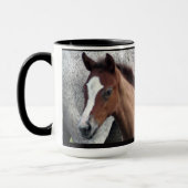 Mok voor paardenfokkerij (Links)