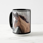 Mok voor paardenfokkerij (Voorkant links)