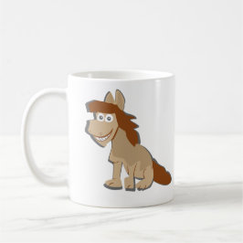 Mok voor paardenkoffie