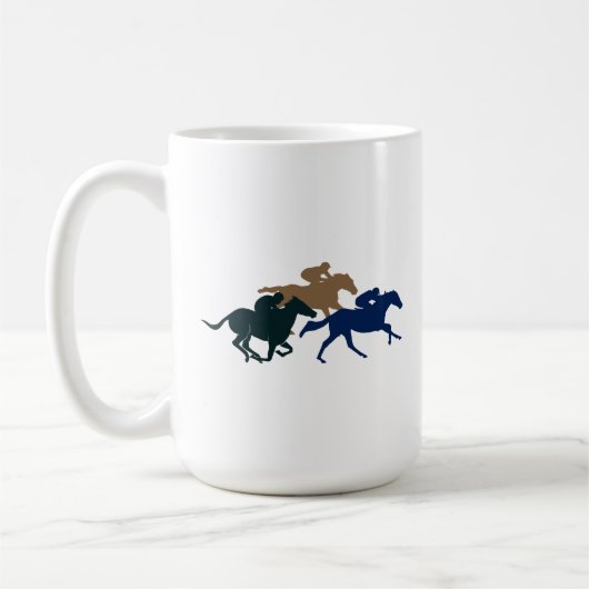 Mok voor paardenraces (Links)
