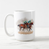Mok voor paardenraces (Links)