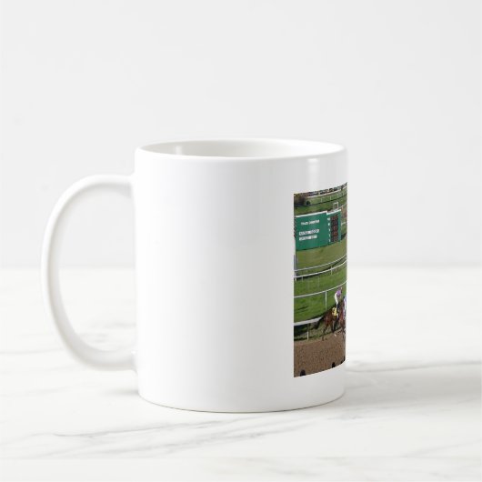 Mok voor paardenrackkoffie (Links)