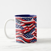 Mok voor patriottische koffie (Links)