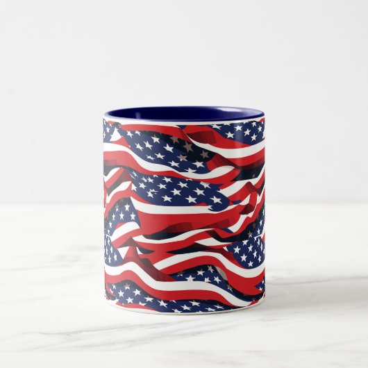 Mok voor patriottische koffie (Center)