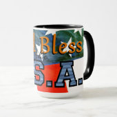 Mok voor patriottische koffie (Voorkant rechts)