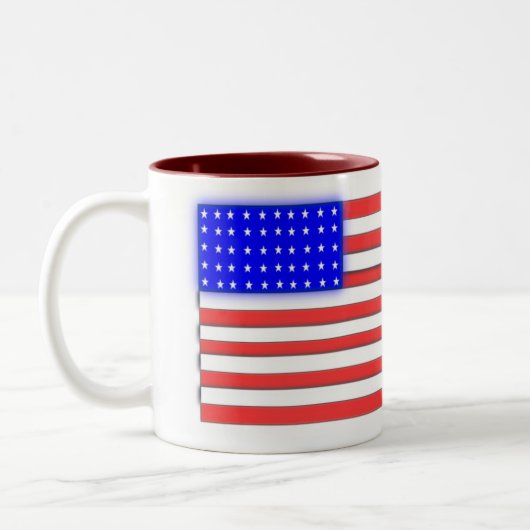 Mok voor patriottische koffie (Links)