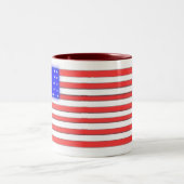 Mok voor patriottische koffie (Center)