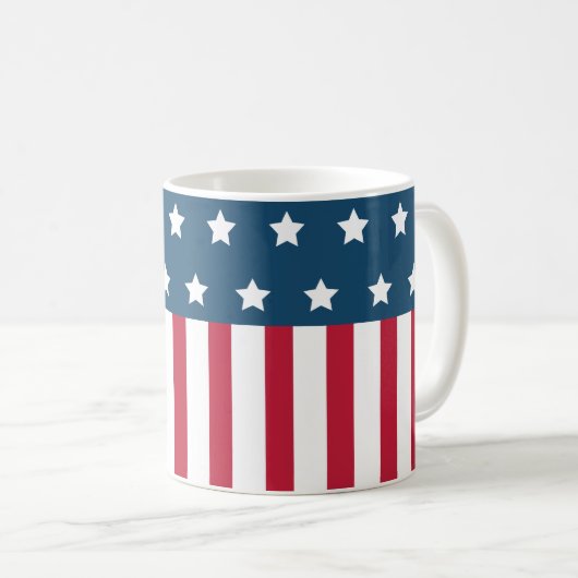 Mok voor patriottische koffie (Voorkant rechts)
