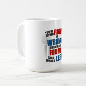 Mok voor patriottische koffie (Voorkant links)