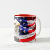 Mok voor patriottische koffie (Voorkant rechts)