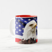 Mok voor patriottische koffie (Voorkant links)