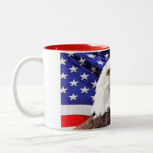 Mok voor patriottische koffie (Links)