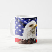Mok voor patriottische koffie (Voorkant links)