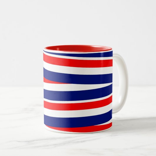 Mok voor patriottische koffie (Voorkant rechts)