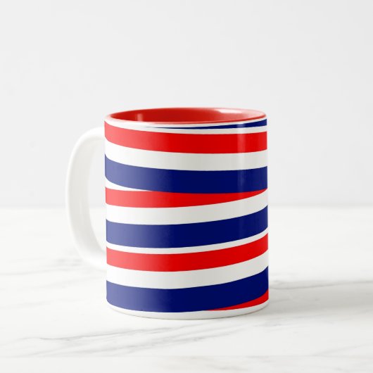 Mok voor patriottische koffie (Voorkant links)