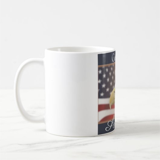 Mok voor patriottische koffie (Links)