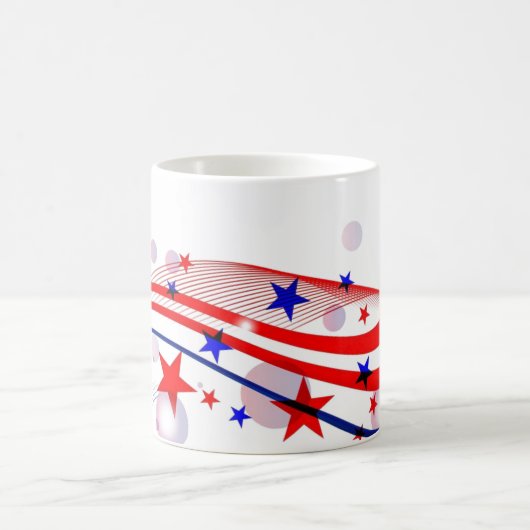 Mok voor patriottische koffie (Center)