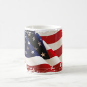 Mok voor patriottische vlagkoffie (Center)