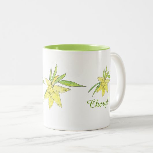 Mok voor persoonlijke afdiolkoffie (Voorkant rechts)