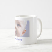Mok voor persoonlijke Baby fotokoffie (Voorkant rechts)