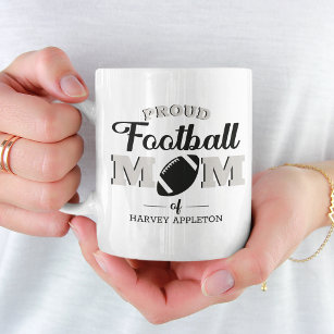 Mok voor persoonlijke Football van mam-koffie