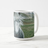 Mok voor persoonlijke paardenkoffie (Voorkant rechts)