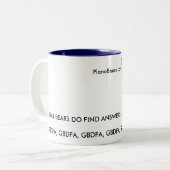 Mok voor Piano-Beren voor pianostudenten (Voorkant links)