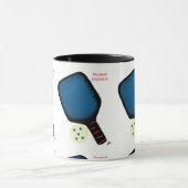 Mok voor pickleball-koffie (Midden)