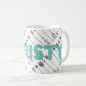 mok voor pijlkoffie (Voorkant rechts)