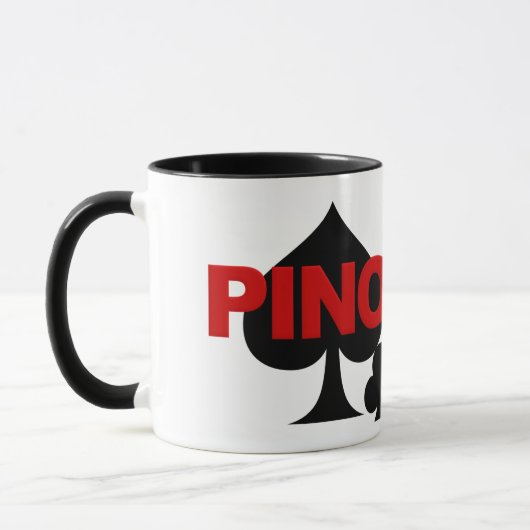 Mok voor Pinochle Player (Links)