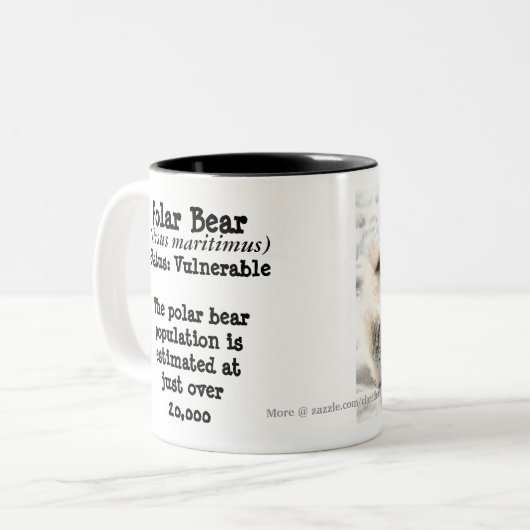 Mok voor poolBeren (Voorkant links)