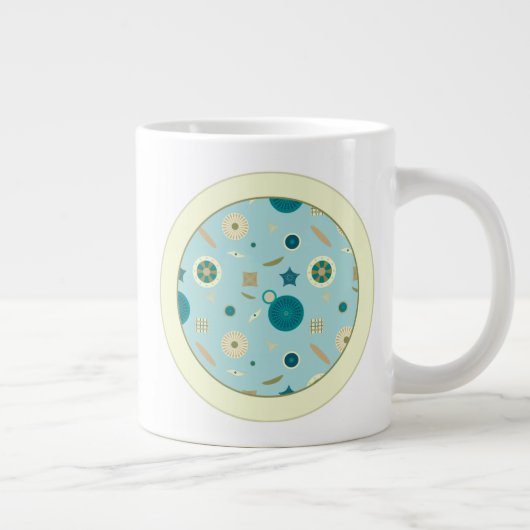 Mok voor prachtige Diatoms-specialiteit (Rechts)