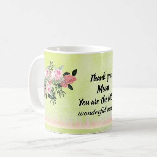 Mok voor prachtige moeder (Voorkant links)
